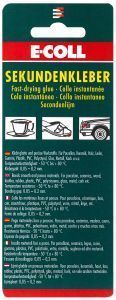 E-Coll Sekundenkleber,