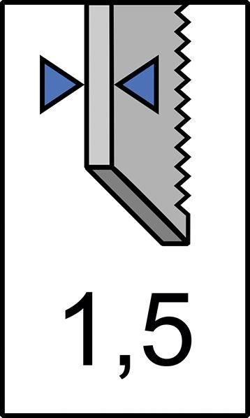 BOSCH Stichsägeblatt, (VE: 5 Stück)