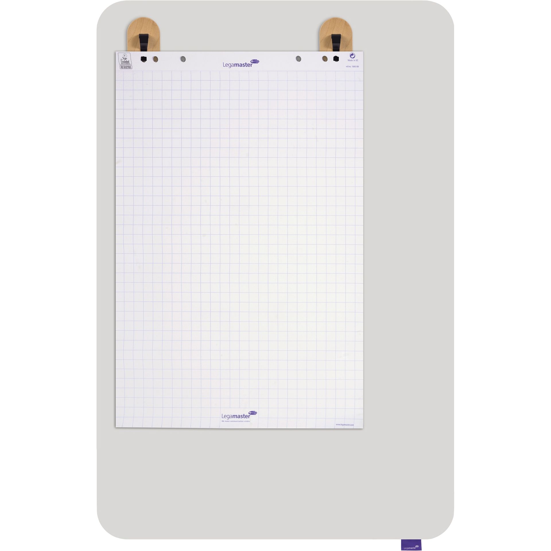 Whiteboard-Papierhaken WOODEN magnetisch 2 St./Pa