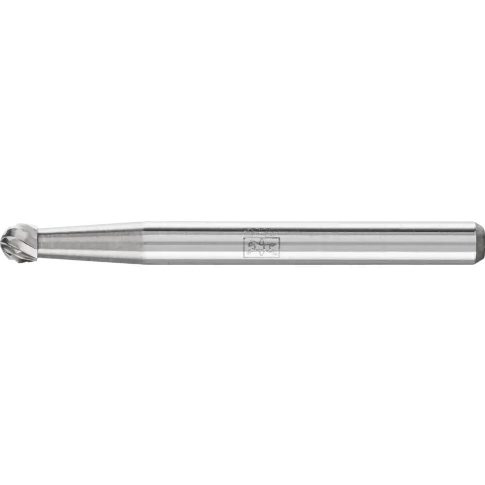 PFERD Hartmetall Frässtift Kugel KUD Ø 03x02mm Schaft-Ø 3mm Z3P