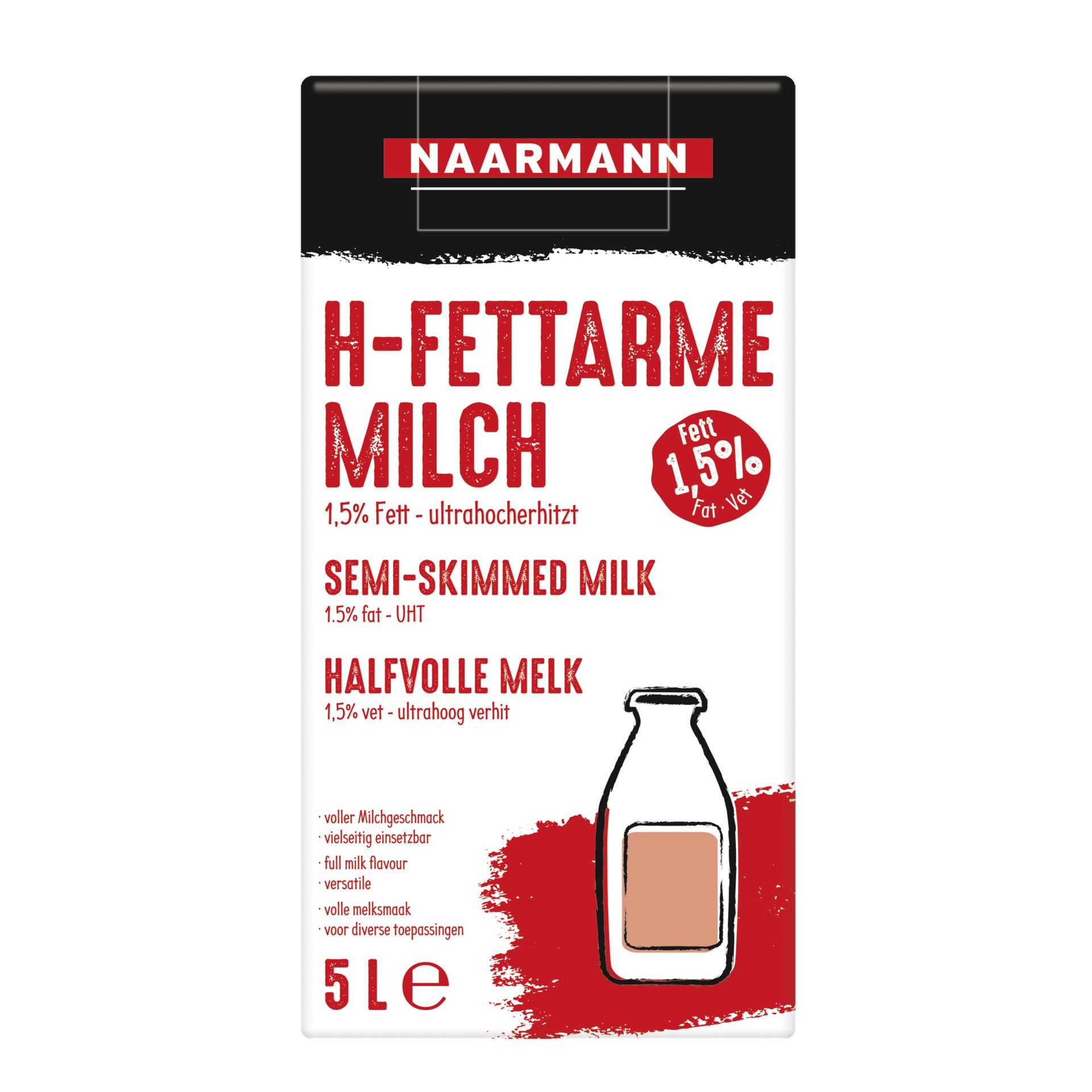 H-Milch 1.5Prozent Bag in Box 5l