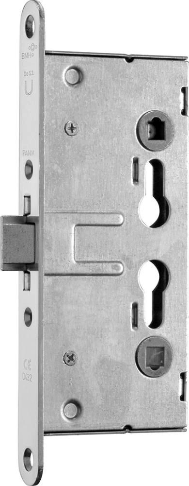 PA-Einsteckschloss , 1759,PZW72/9,D65, F24x235rd,PAF-E ausw.