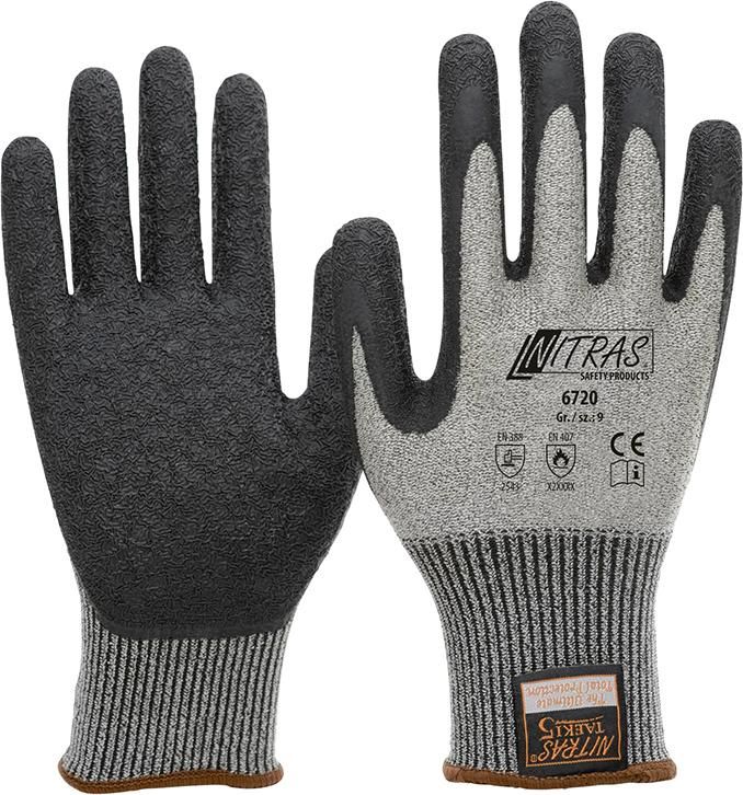Schnittschutzhandschuh, Taeki5,Latex-beschichtet,Gr.2XL Nitras