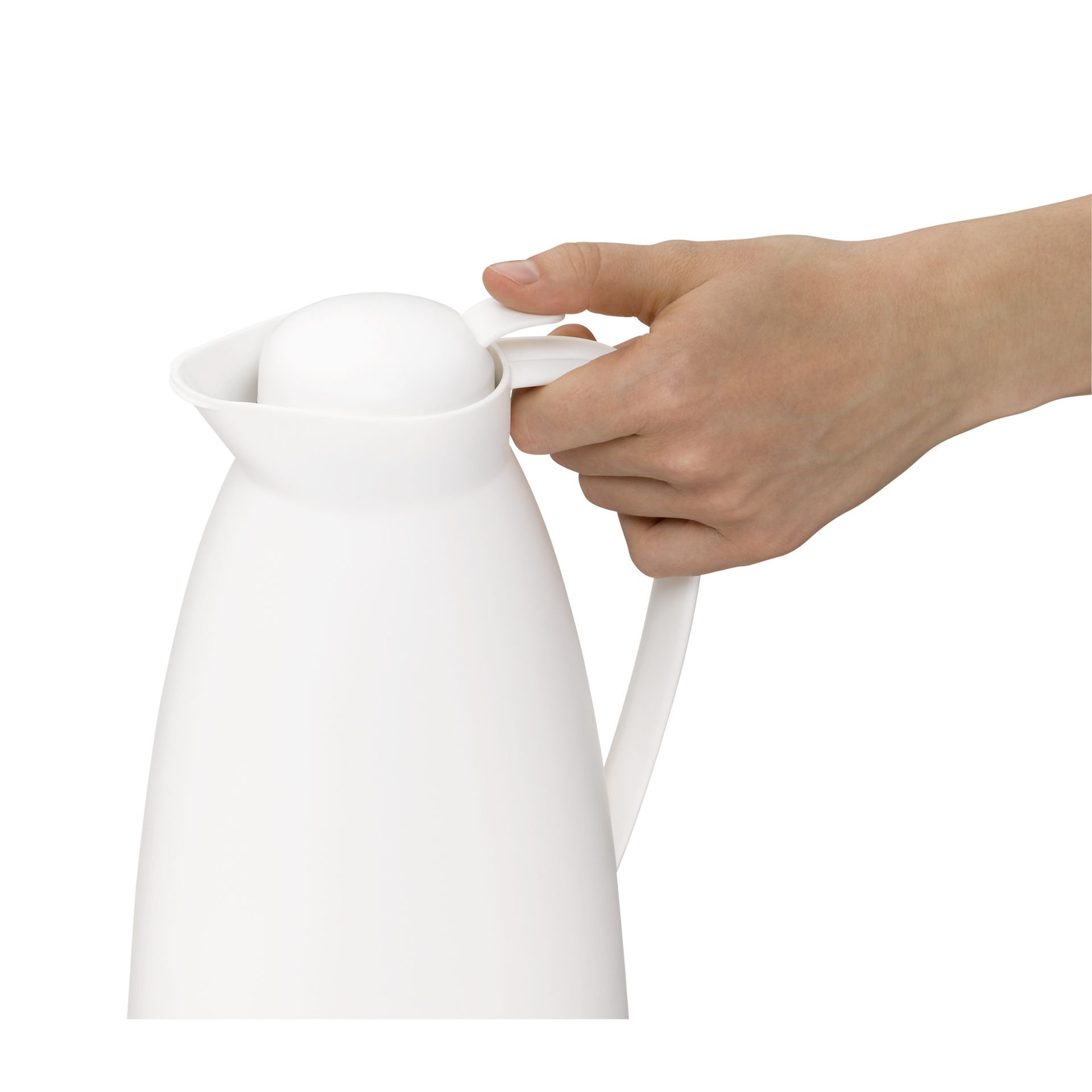 Isolierkanne Eco 1Liter weiß