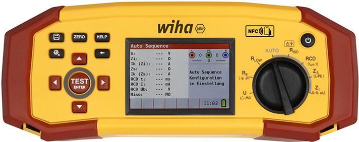 WIHA Installationstester Set MFT one mit Werkzeug und Zubehör im Koffer