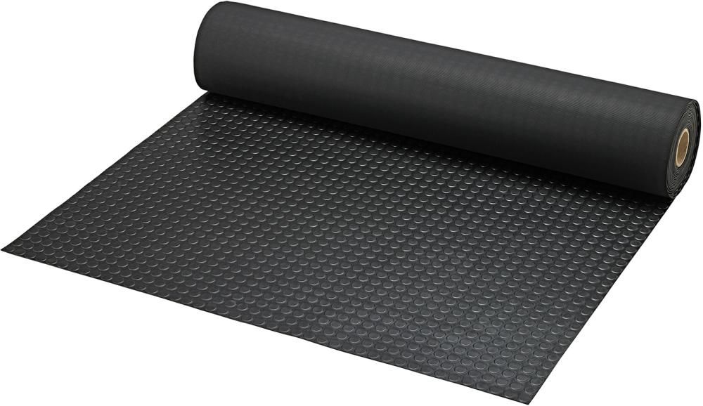 Noppenmatte PRO, NR/SBR, schwarz, 3mm, 1200mm 10m FORTIS