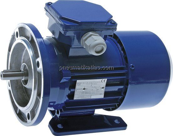 Drehstrommotor, Bauform B3, 1500 n, 4-polig, 0,55 kW