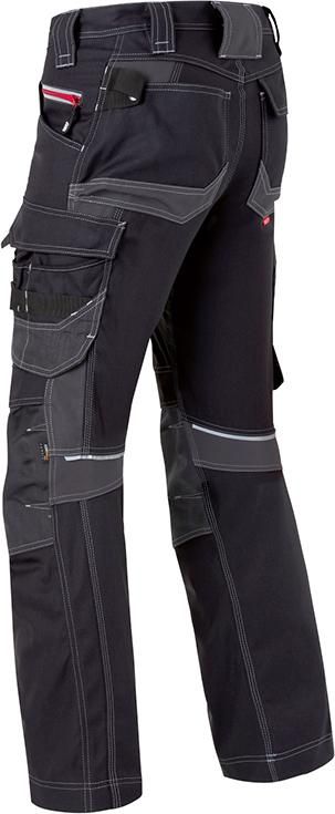 Bundhose Attitude, Gr.48, schwarz/kohlengrau