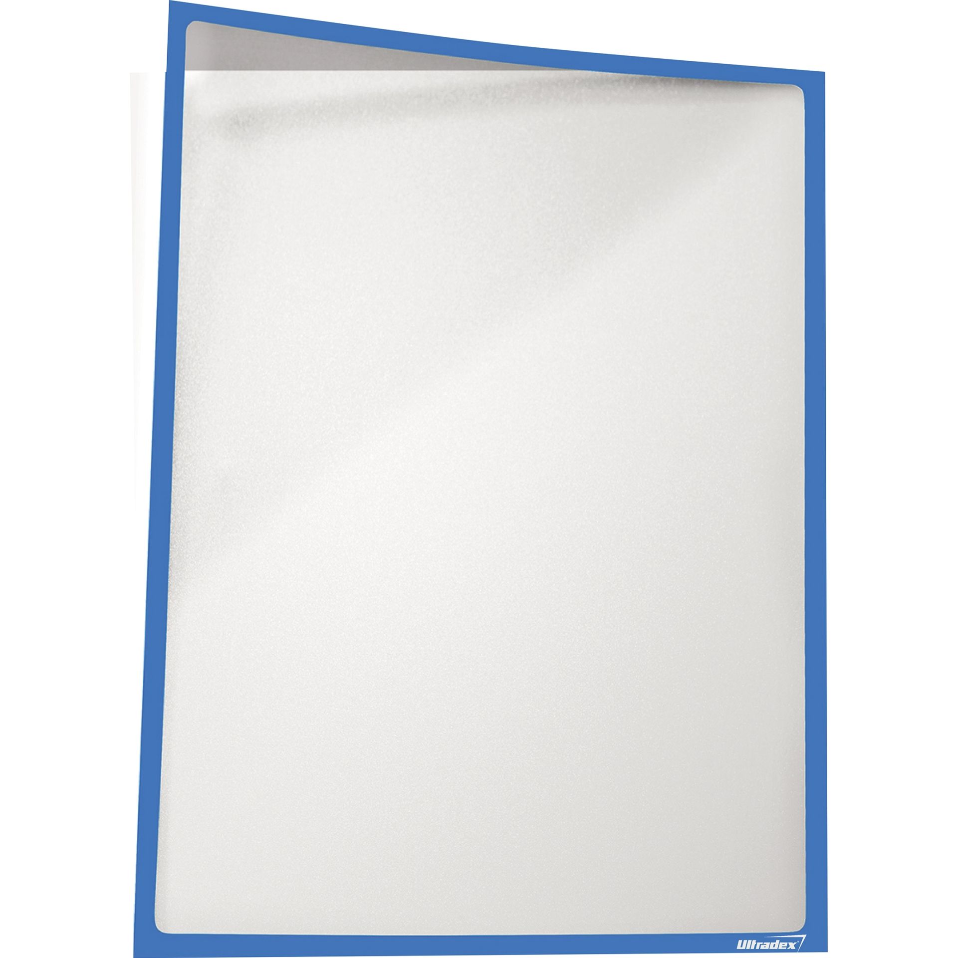 Infotasche DIN A4 magnetisch blau 5 St./Pack