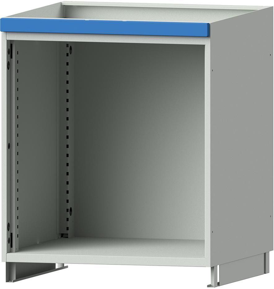 Aufsatzschrank leer B715 x T720 x H800 mm RAL 7035/5012