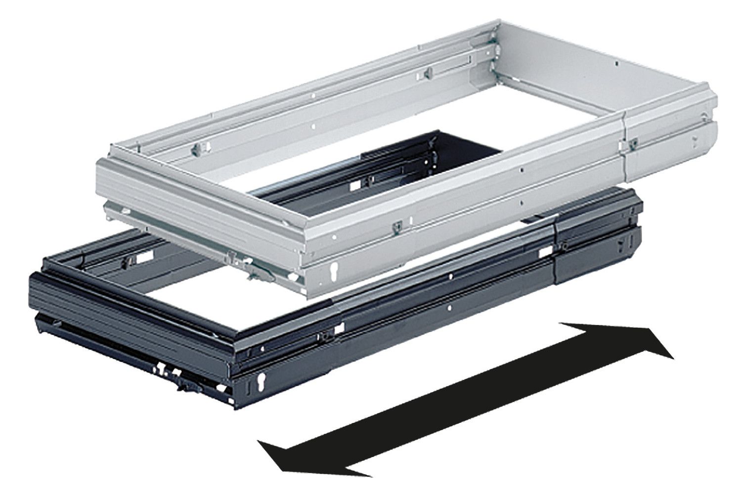 HETTICH Hängeregistraturrahmen 866 - 1038 mm