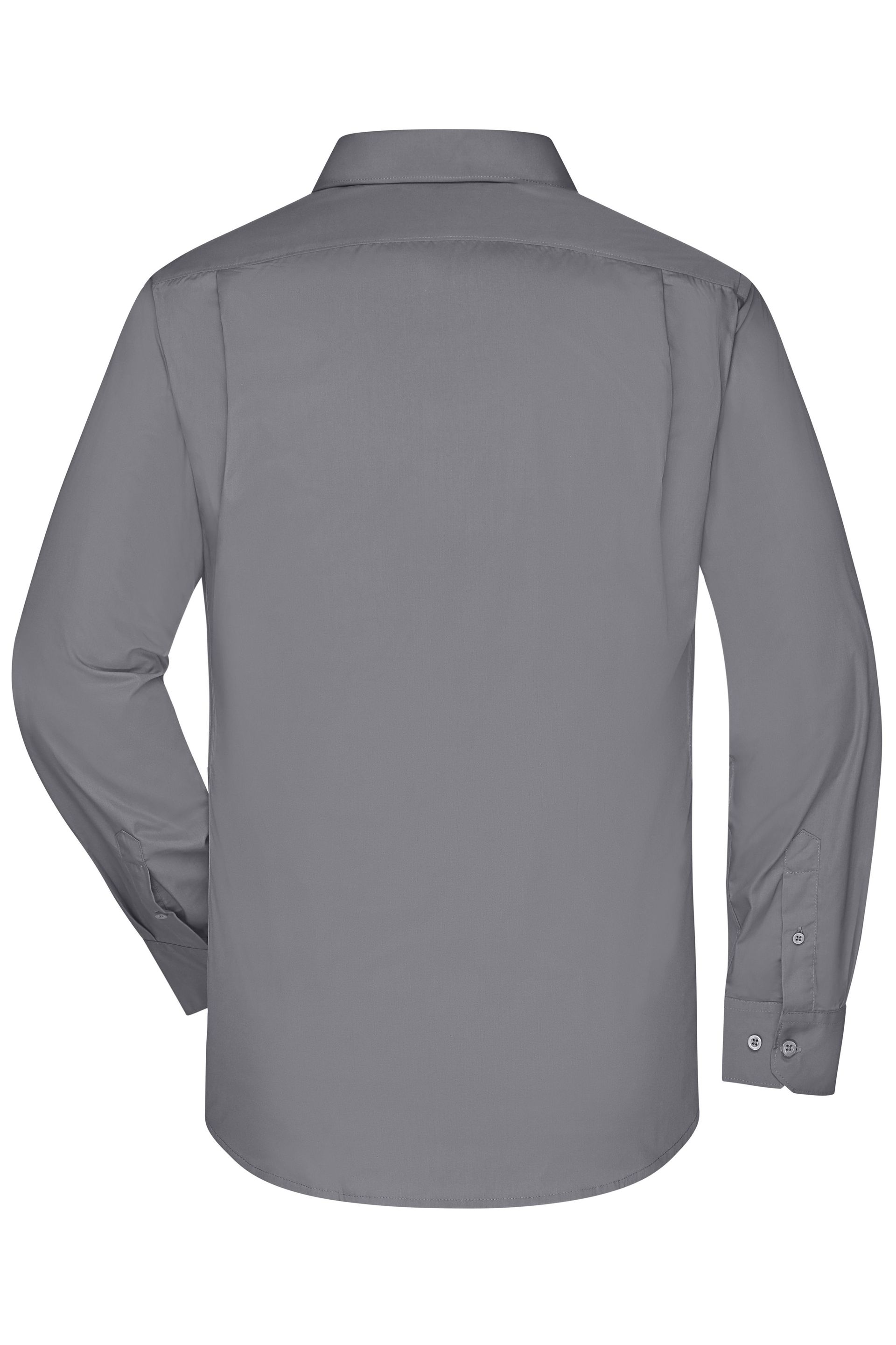 James & Nicholson JN642 Herren-Hemd, Grau, Gr. 5XL