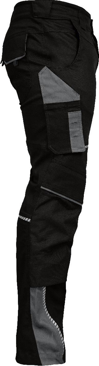 FLEXH25, Bundhose schwarz-grau, 52