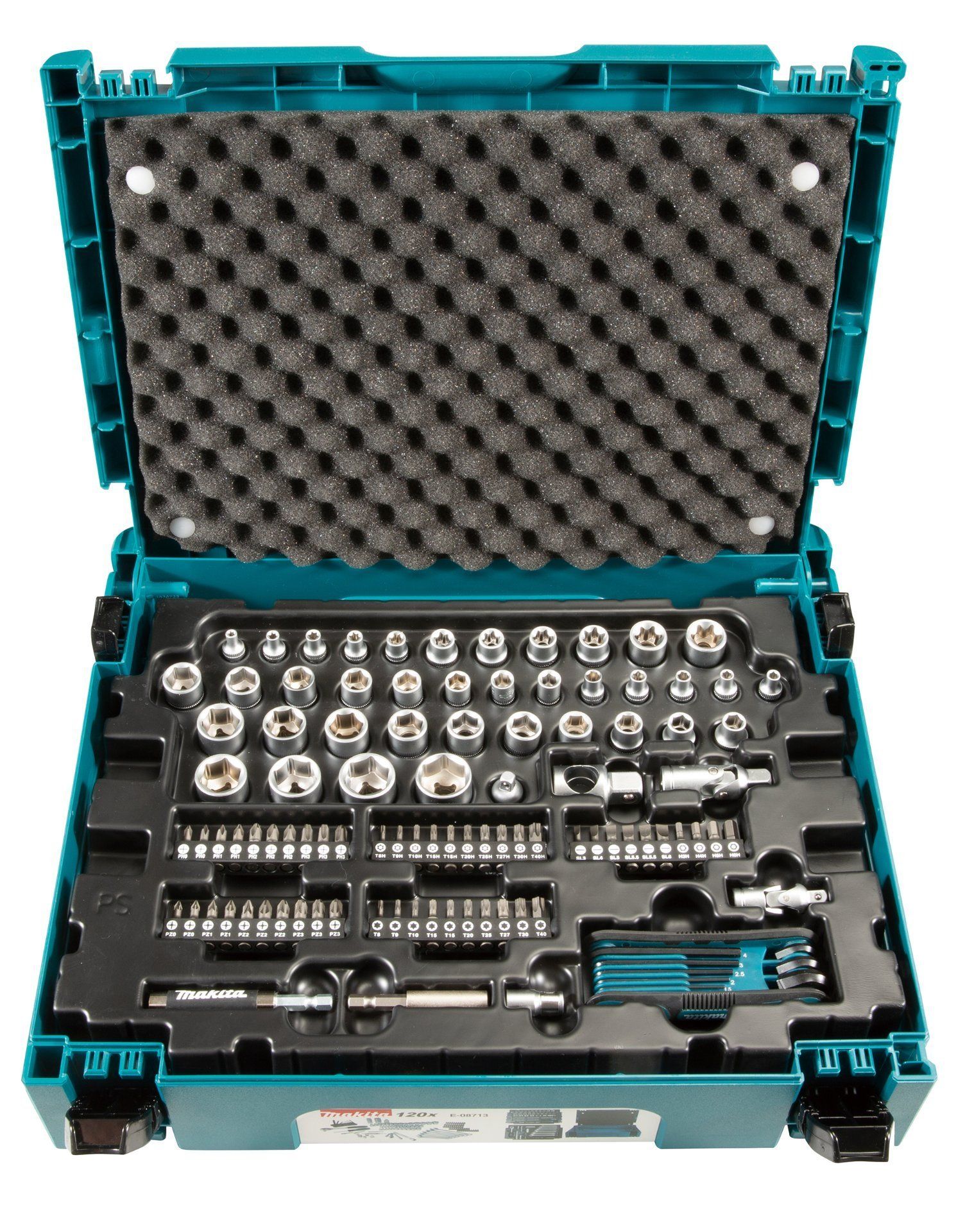 Makita Werkzeug-Set 120-tlg. MAKPAC