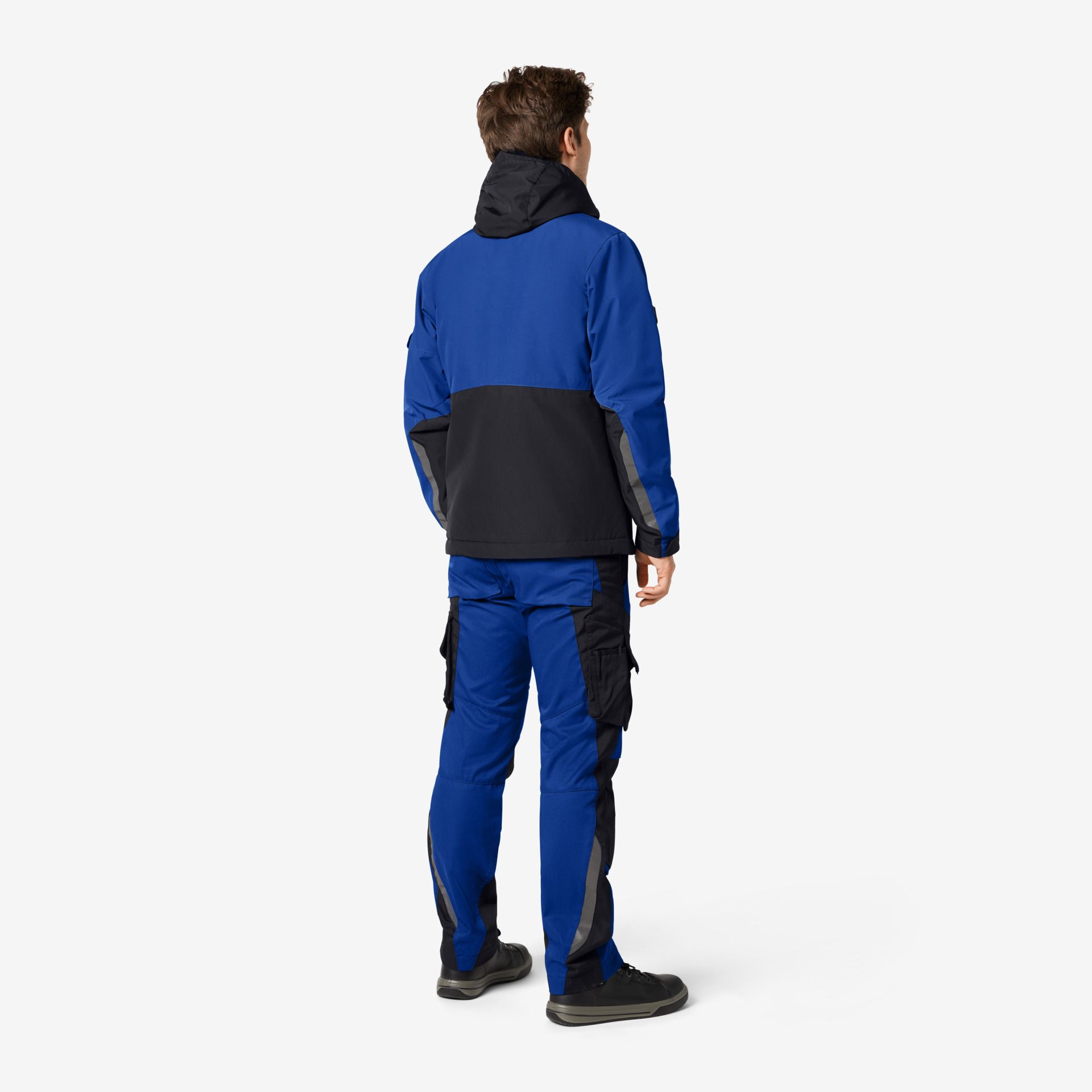 FHB Arbeitshose FLORIAN royalblau-schwarz - Gr. 54