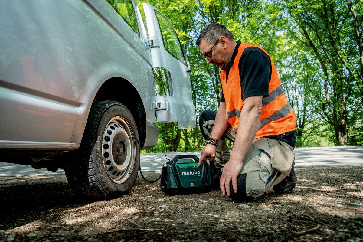 Akku-Kompressor AK 18 Multi Metabo ohne Akku ohne Ladegerät Karton