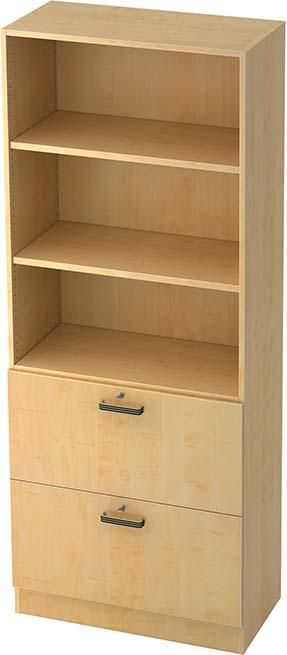 Registraturschrank 7300SGAhorn / Ahorn, 80x42x200