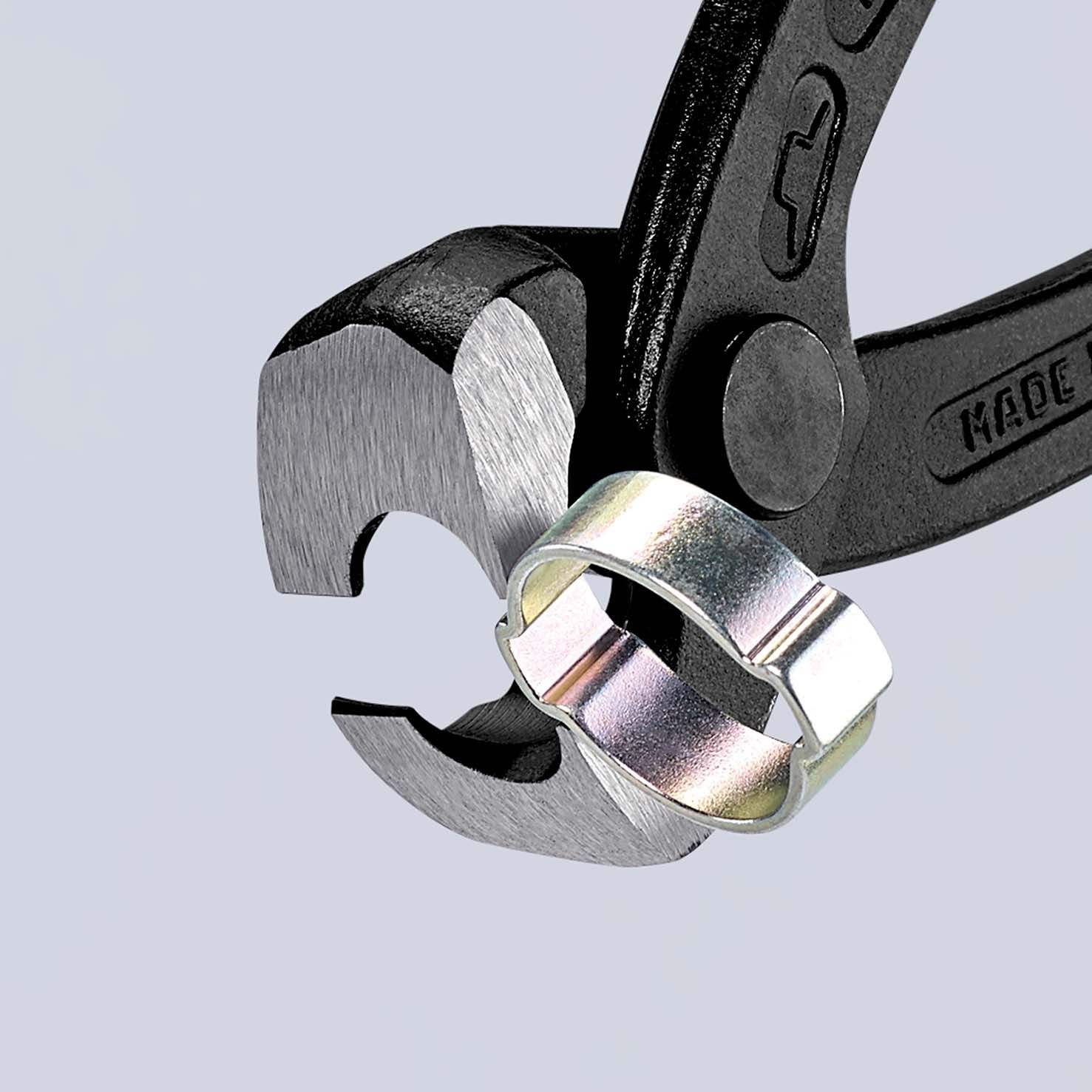KNIPEX Ohrklemmenzange mit Kunststoff überzogen