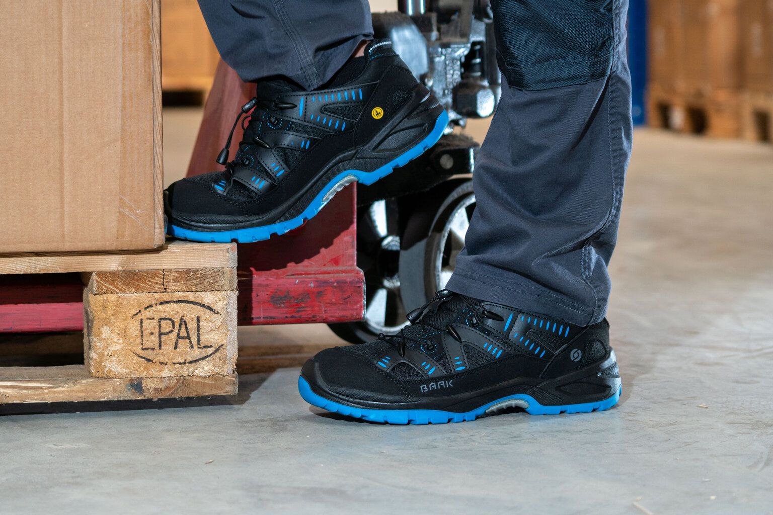 Halbschuh HOMER, S1P SRC ESD, 38, BAAK