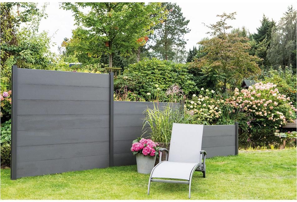 TJÖRN -Serie Zaunlamelle 20x245x1795mmSAND BPC-Steckzaunsystem