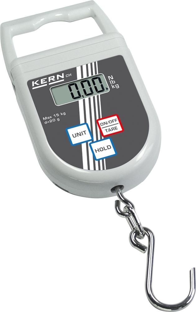 Hängewaage bis 15 kg Ablesbarkeit 20 g KERN