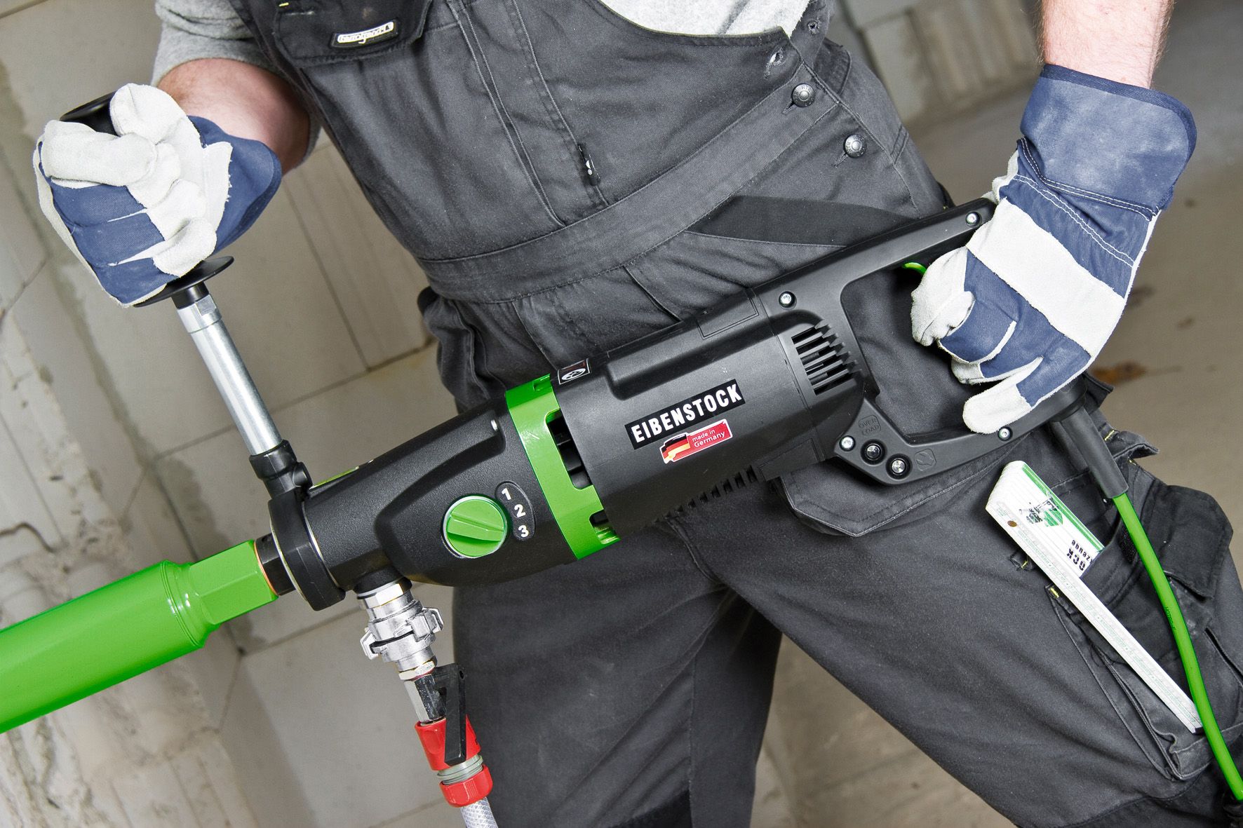 EIBENSTOCK Diamant-Nass-Trocken-Kernbohrmaschine ETN 162/3