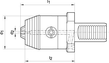 Kurzbohrf. ISO 10889-1 A R/L VDI30x55 0,3-8mm WTE