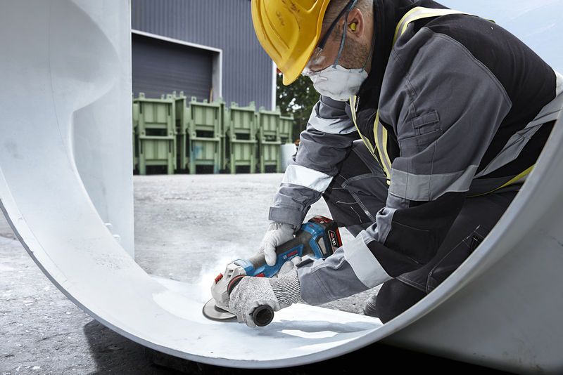 Bosch Akku-Winkelschleifer GWS 18V-11