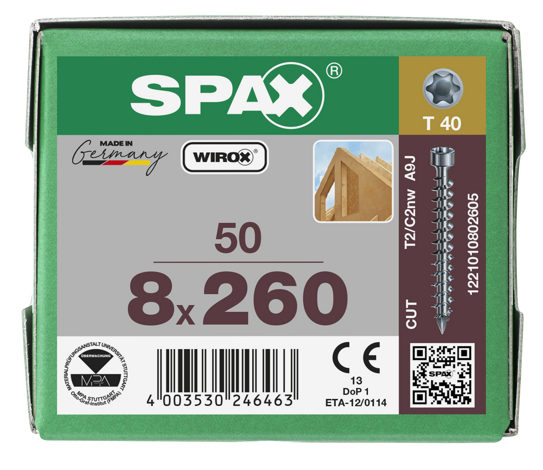 SPAX IN.FORCE Zylinderkopf T-STAR plus VG
