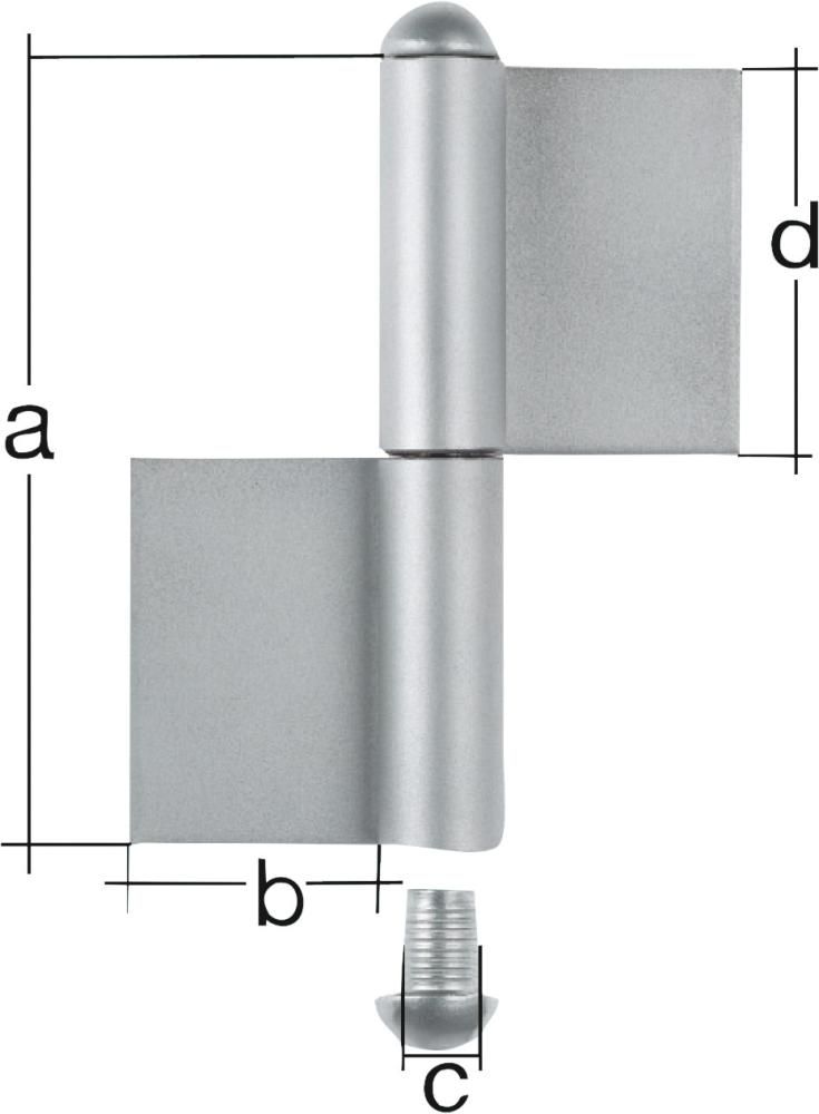 Konstruktionsband 2350/K04/80 mm GAH Alberts