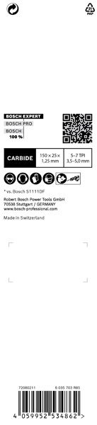 BOSCH Säbelsägeblatt, (VE: 1 Stück)