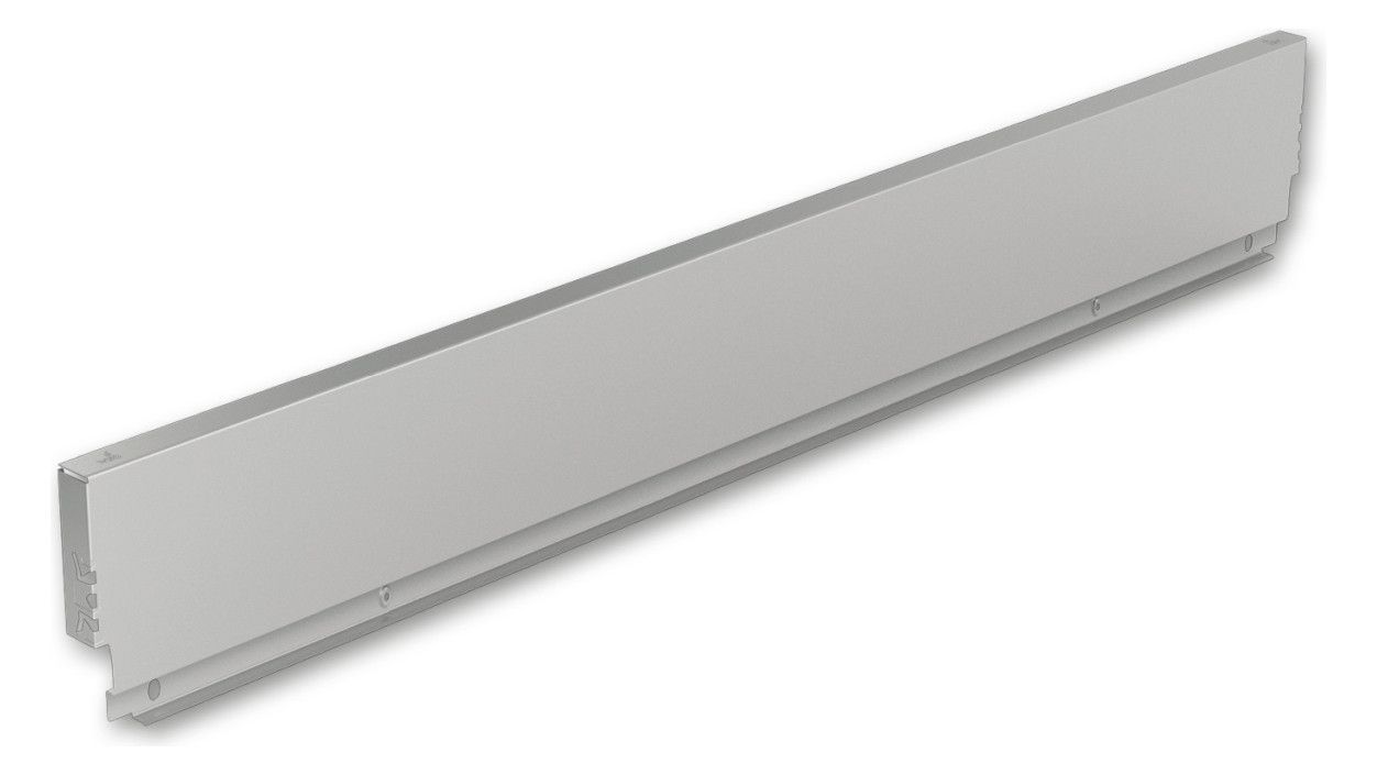 HETTICH ArciTech Stahlrückwand B300xH126 silber