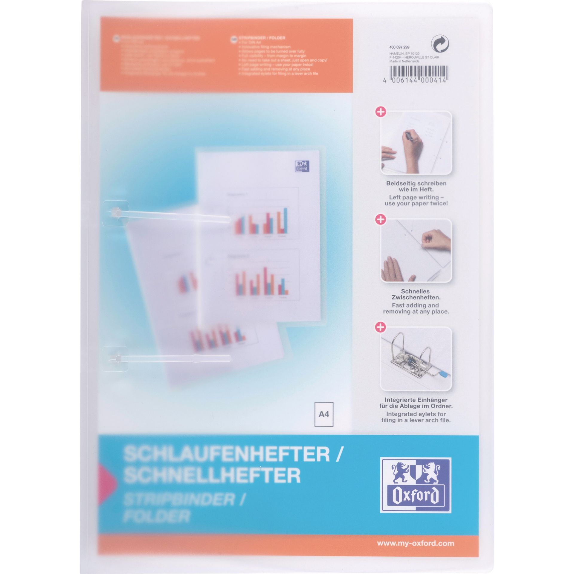 Schlauchhefter A4 tr