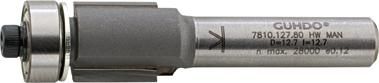 GUHDO HW-Bündigfräser Z2 S8 D12,7 l25,4