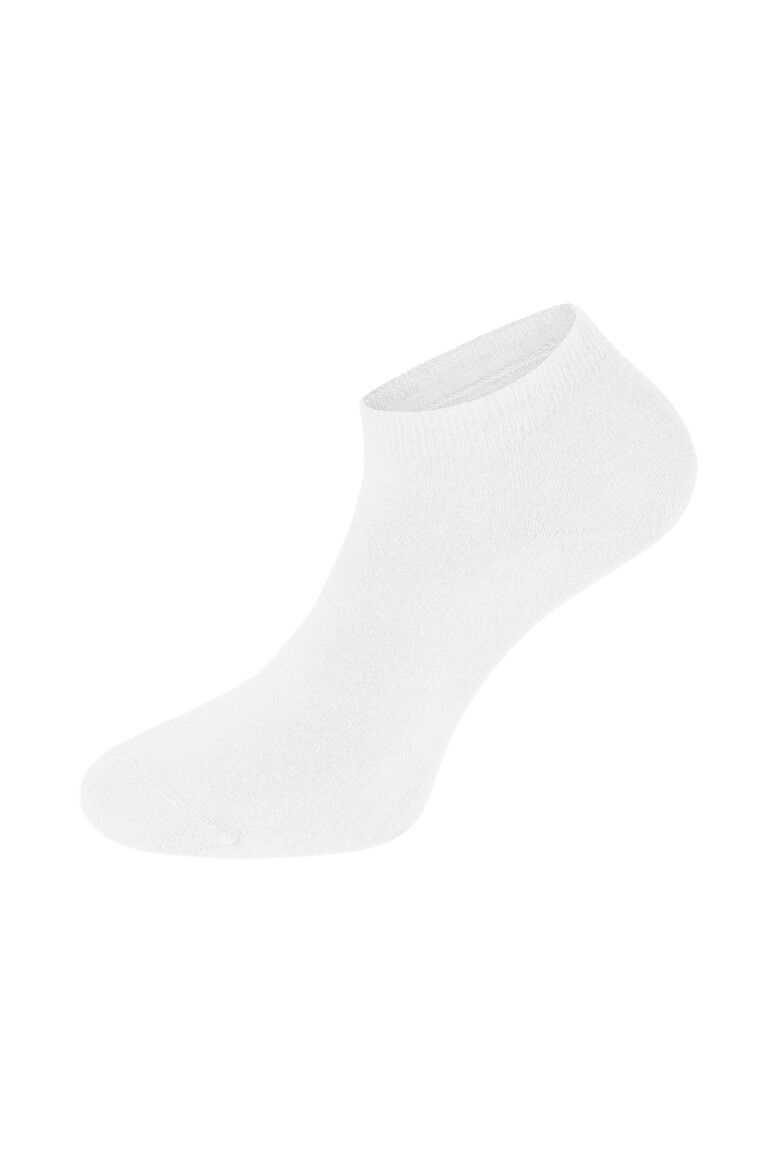 HAKRO Sneaker Socken Essentials weiß, S