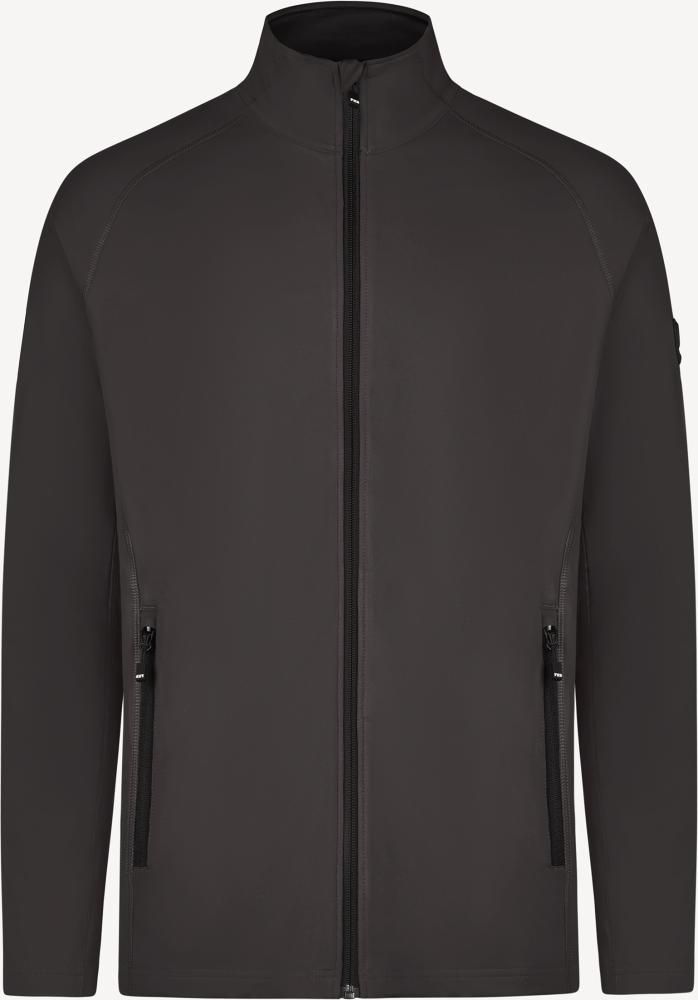 Fleecejacke Kuno, schwarz Gr. 2XL