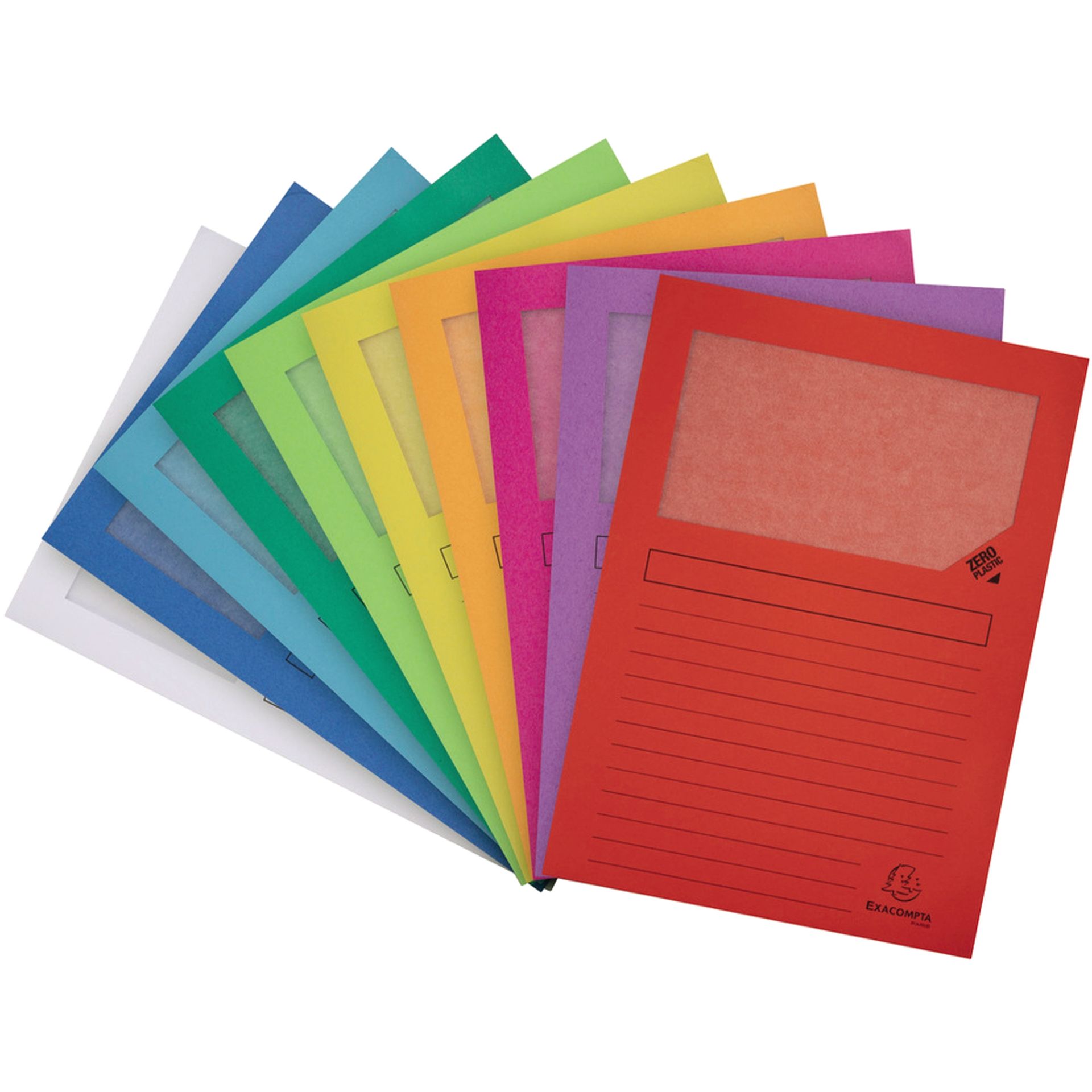 Fenstermappe Forever A4 sortiert 100 St./Pack.