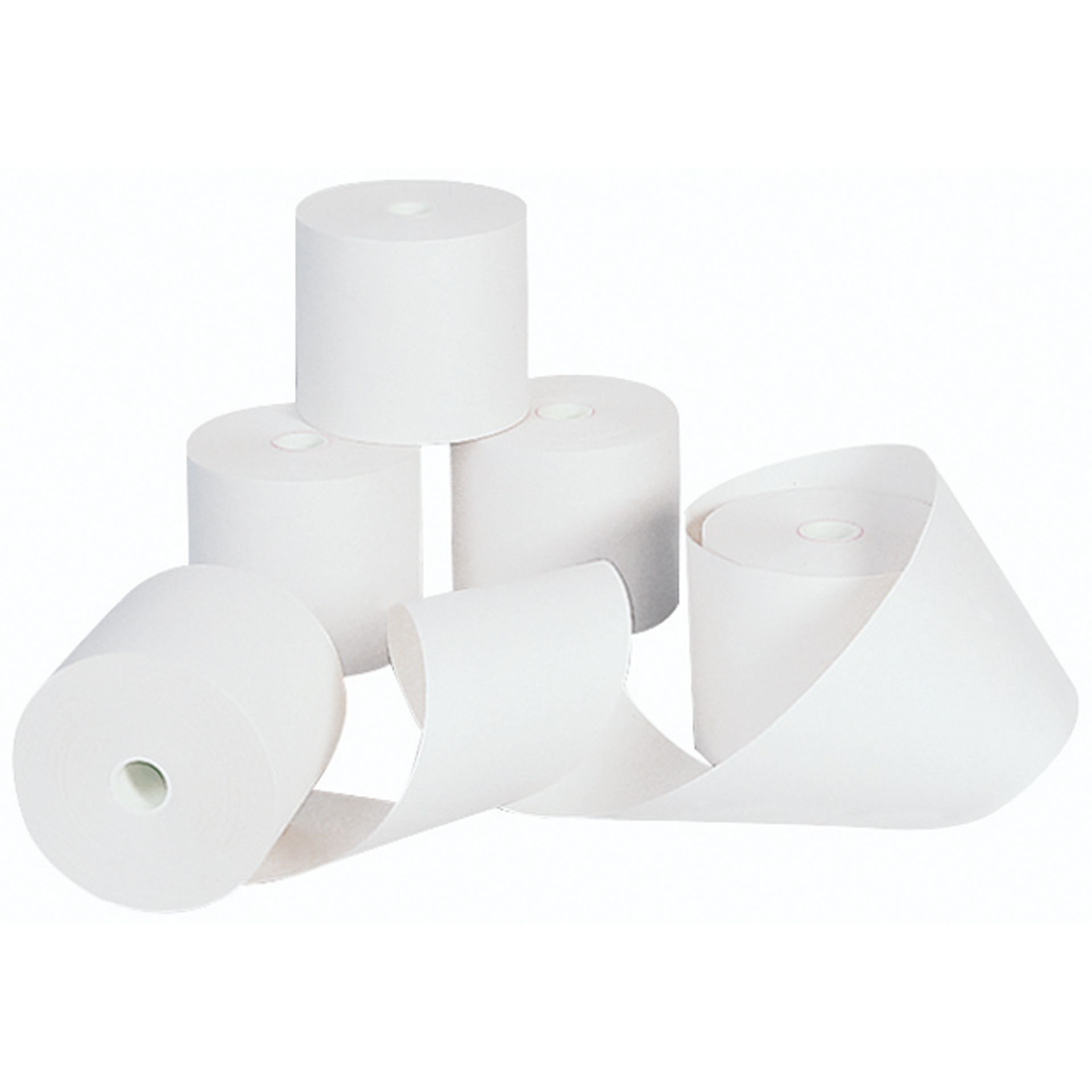 Kassenrolle 57mmx25m 12mm 2fach ws 5 St./Pack.