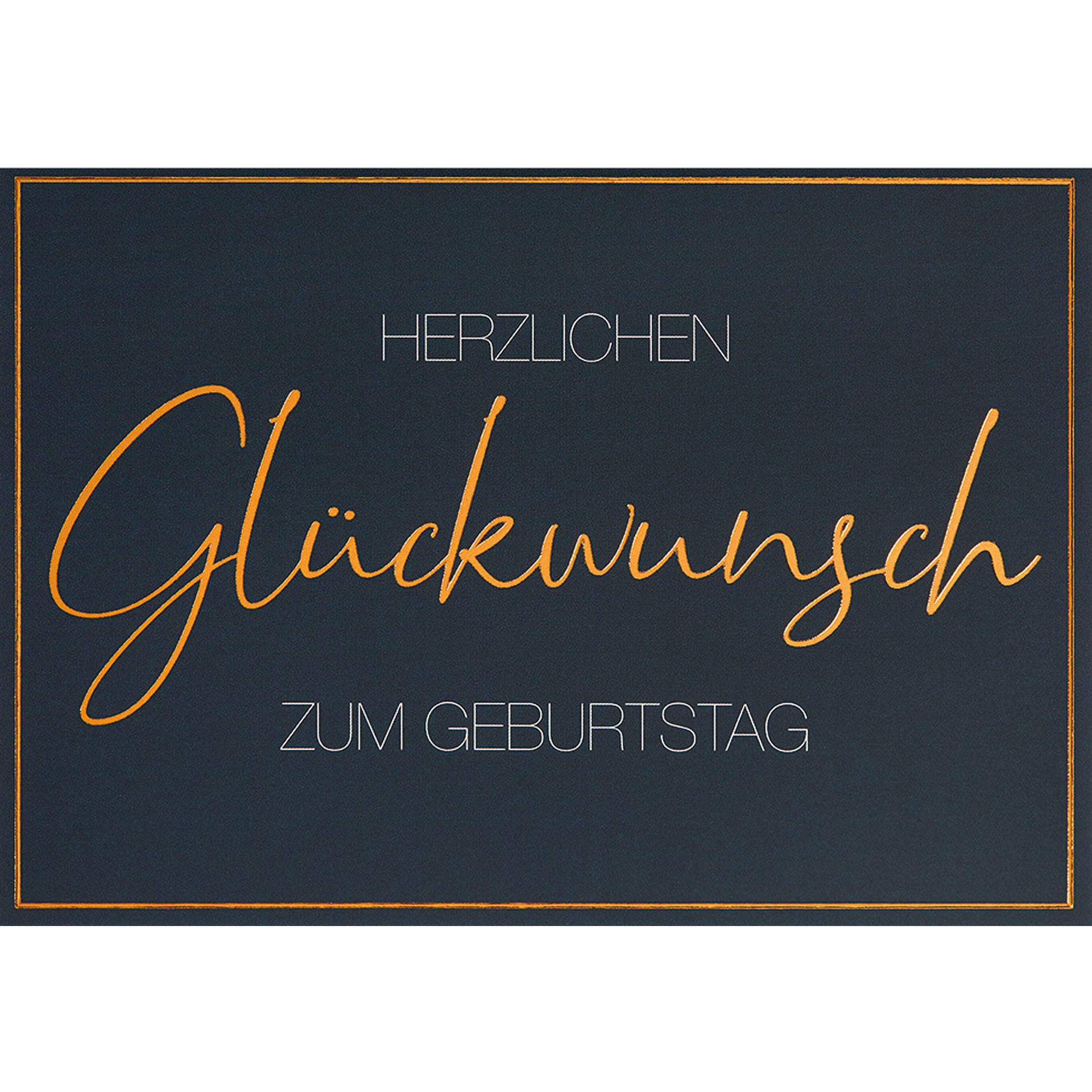 Karte Geburtstag Lifestyle