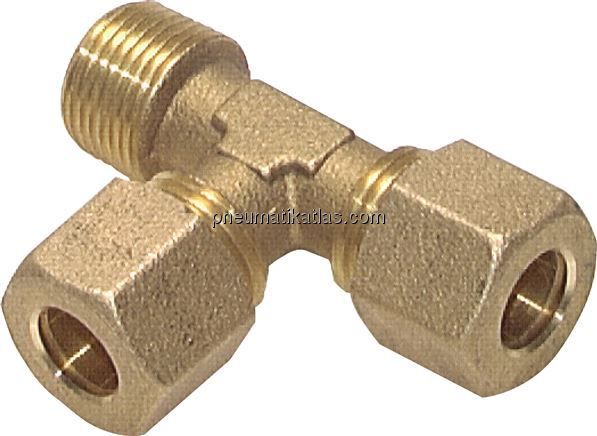 LE-Klemmringverschraubung R 1/8"-4 (M8x1)mm, Messing