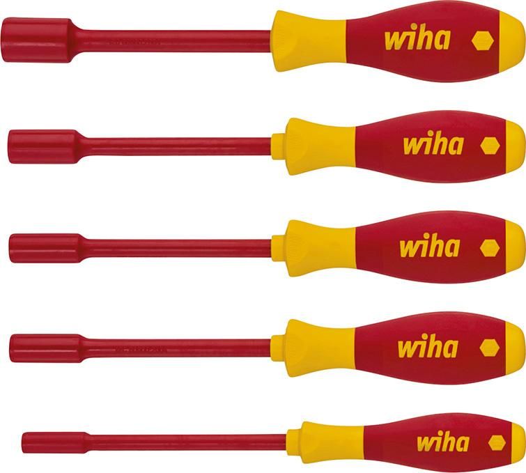 Steckschlüssel- Schraubendreher VDE 5-teilig 5,5-13mm Wiha
