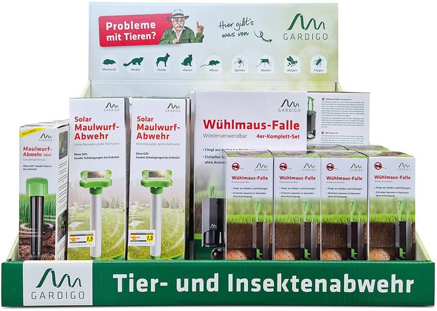 Display Wühlmausabwehr 23-teilig