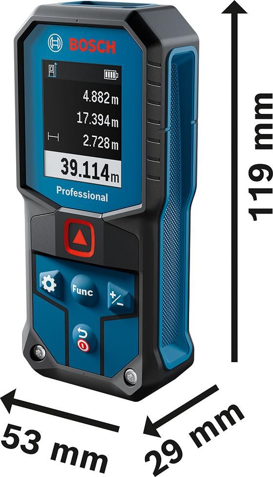 Laser-Entfernungsmesser GLM 40-31 2x (AA) Batterien Tasche