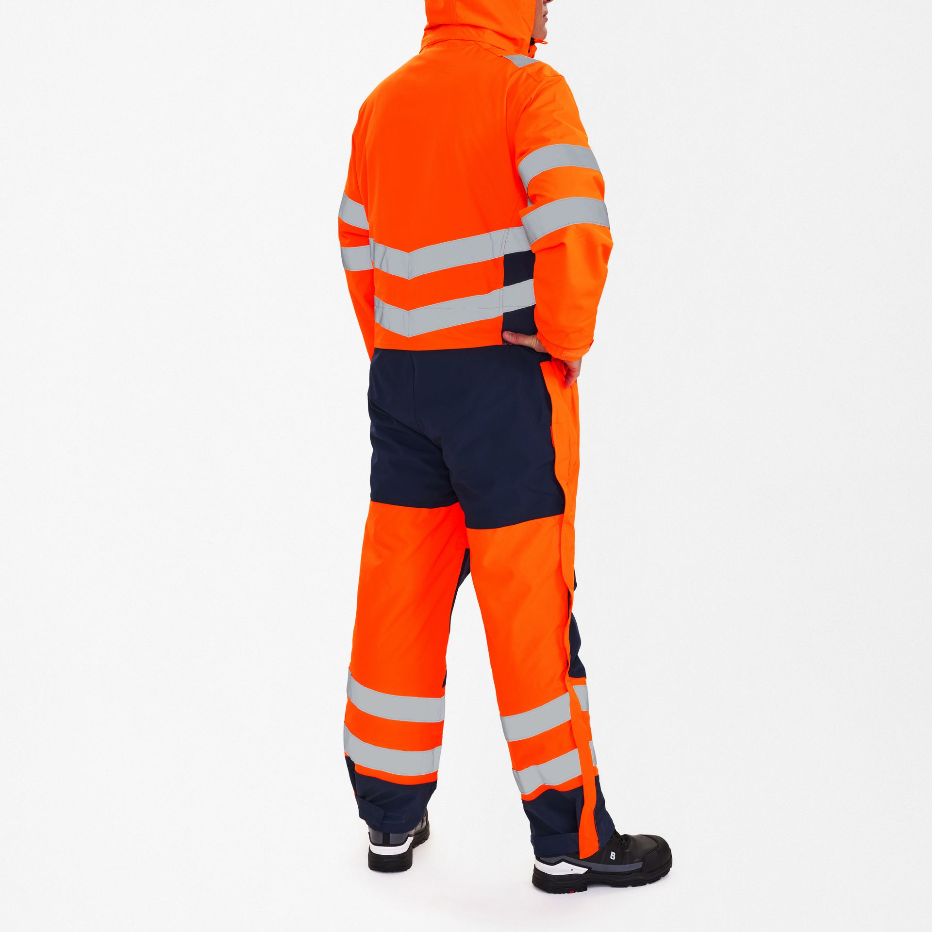 Safety Winteroverall Orange/Blue ink, Gr. 5XL
