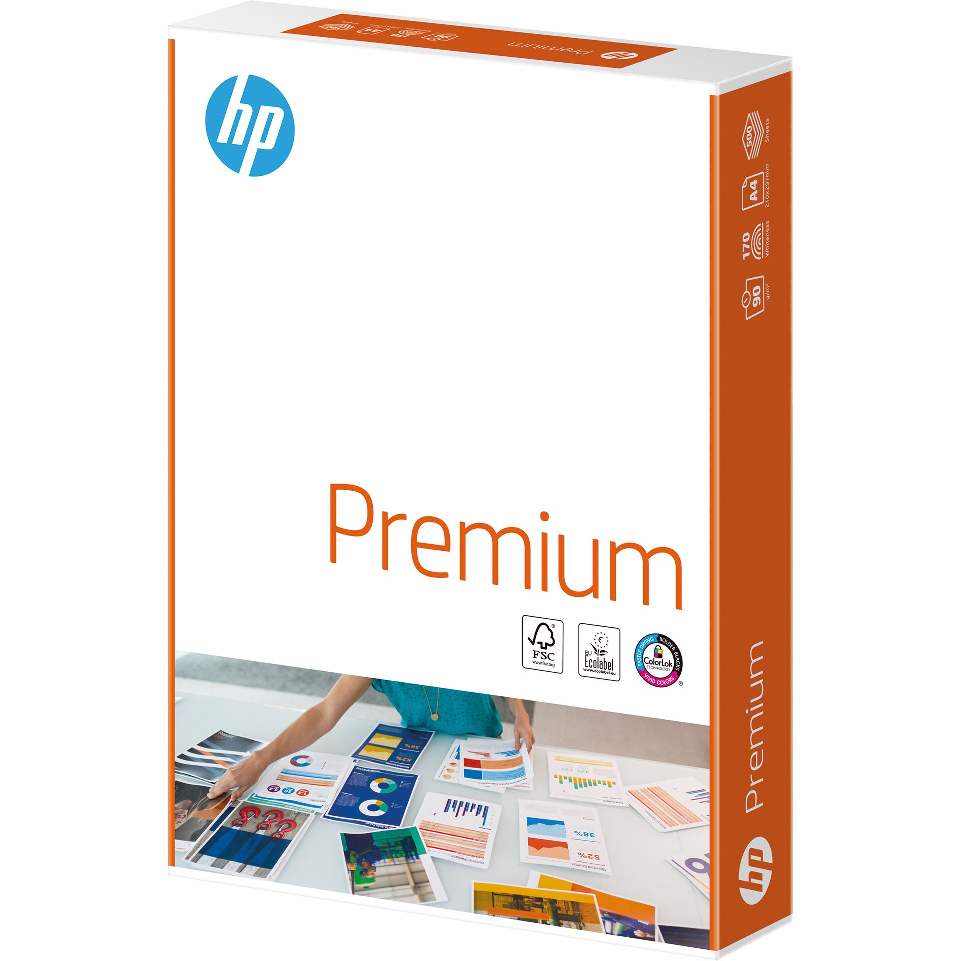 Kopierpapier Premium  A4 90g ws 500Bl