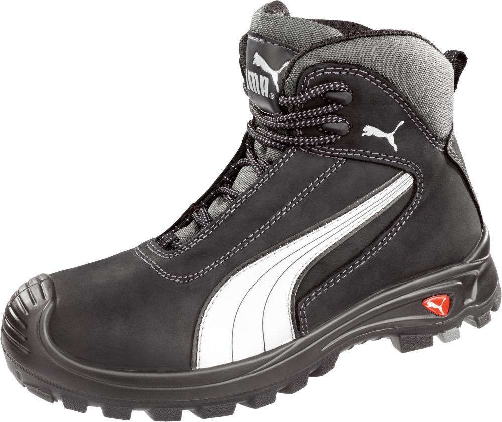 Stiefel 630210, S3,Gr.39,schwarz/silber Puma