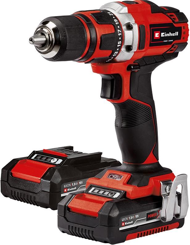Akku-ohrschraur TE-CD 18/40-1 i 2x1,5 Ah