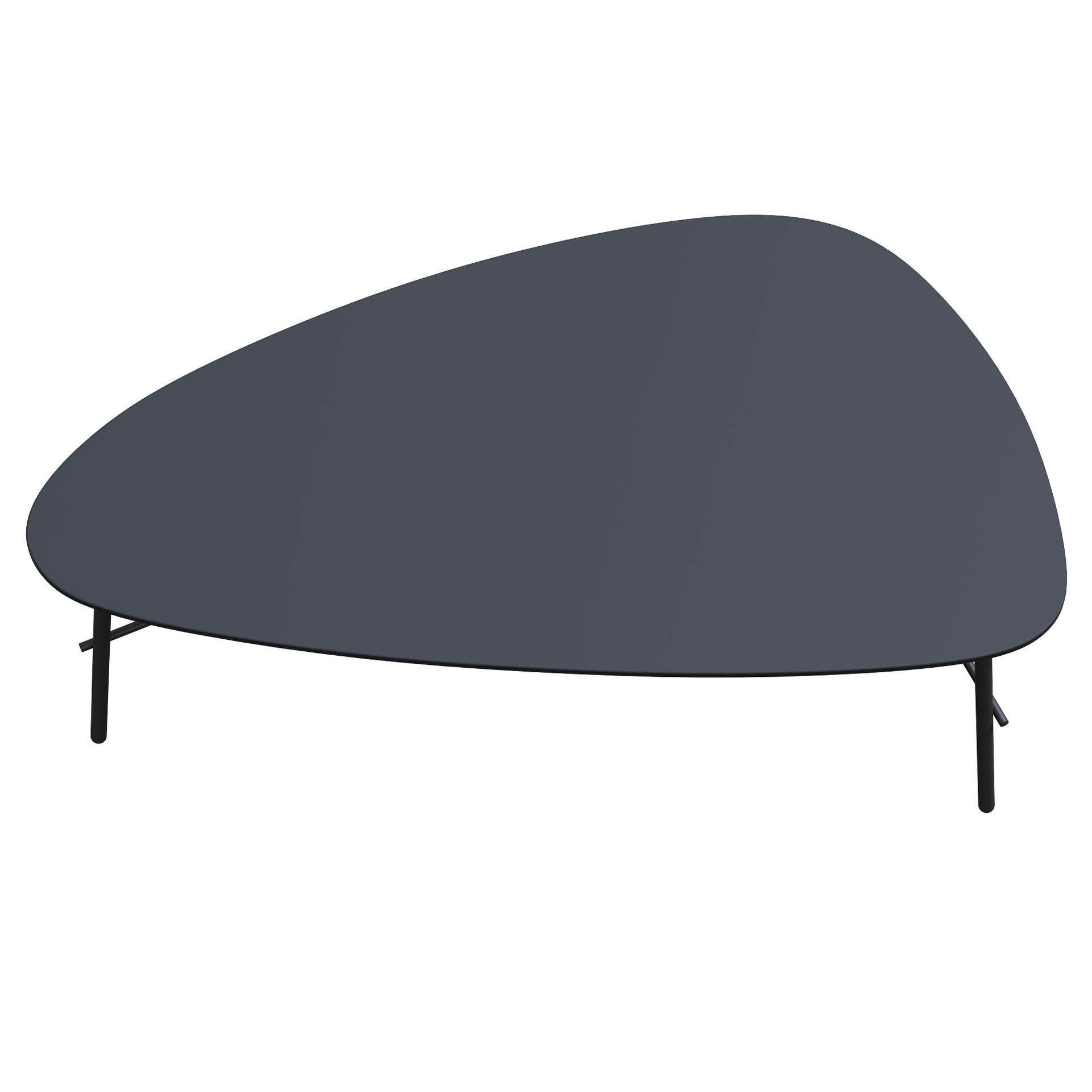 Beistelltisch Lazy 50x93cm sw/sw