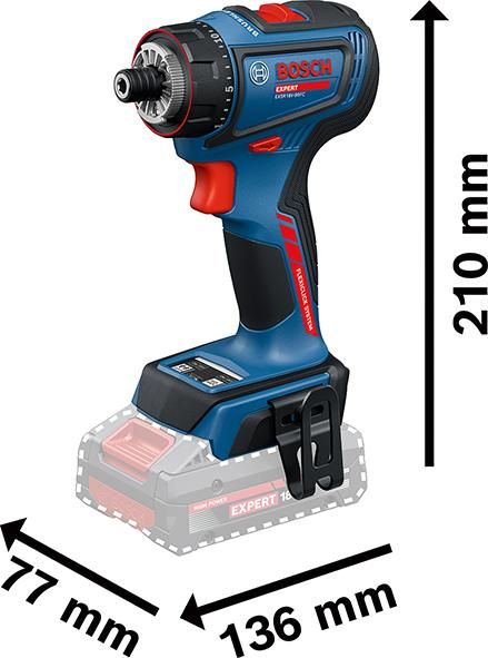 Akku-EXPERT-BohrschrauberEXSR18V-90FC ohne Akku ohne Ladegerät L-Boxx