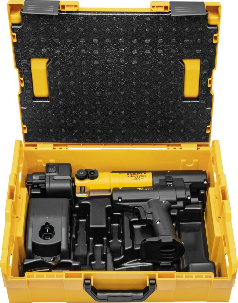 Mini-Press ACC Basic-Pack in L-Boxx RemsD10 - 40 mm,D3/8 - 1 1/4"für Pressverbindungen